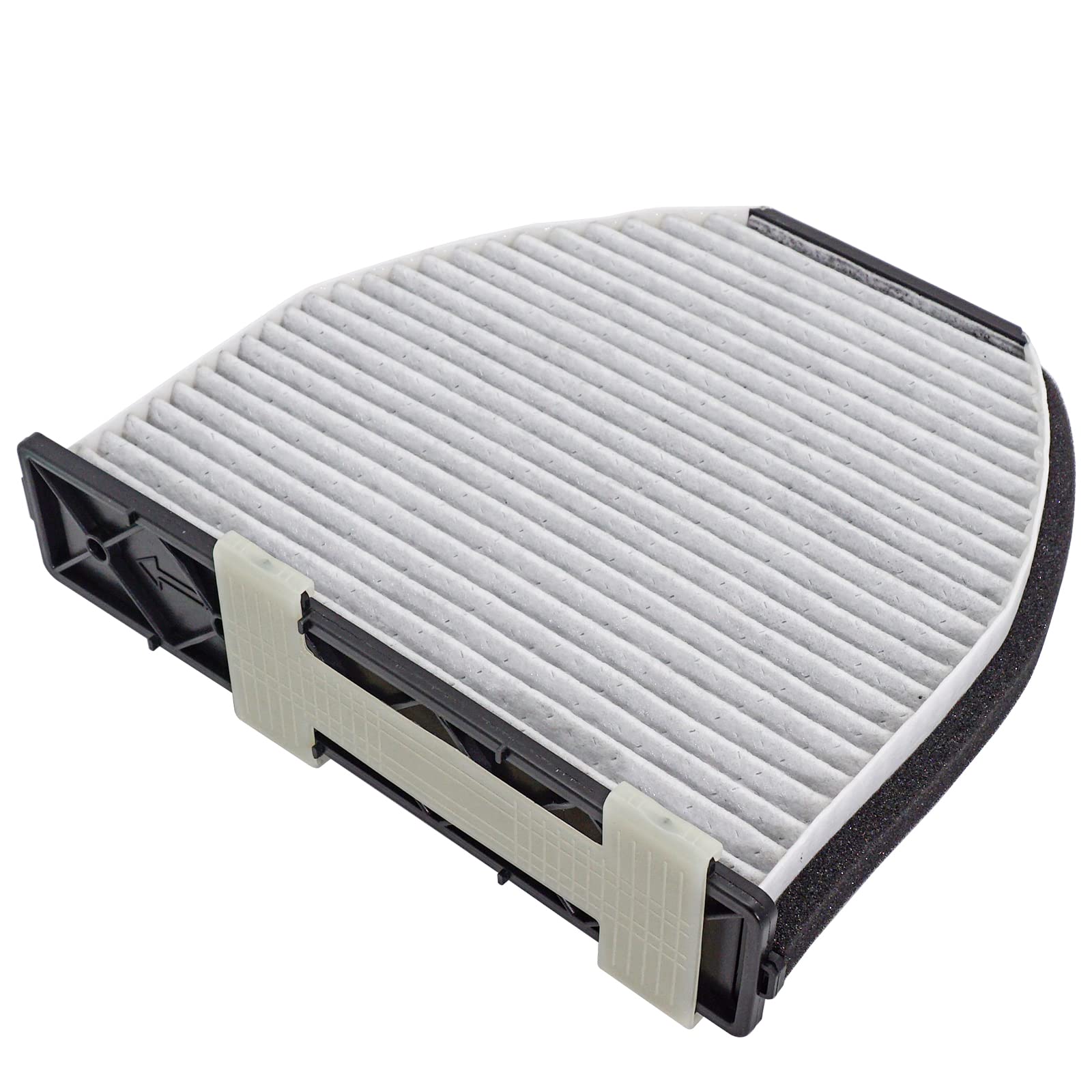 X4XZ premium cabin air filter with activated carbon, front view, promotes fresh cabin air