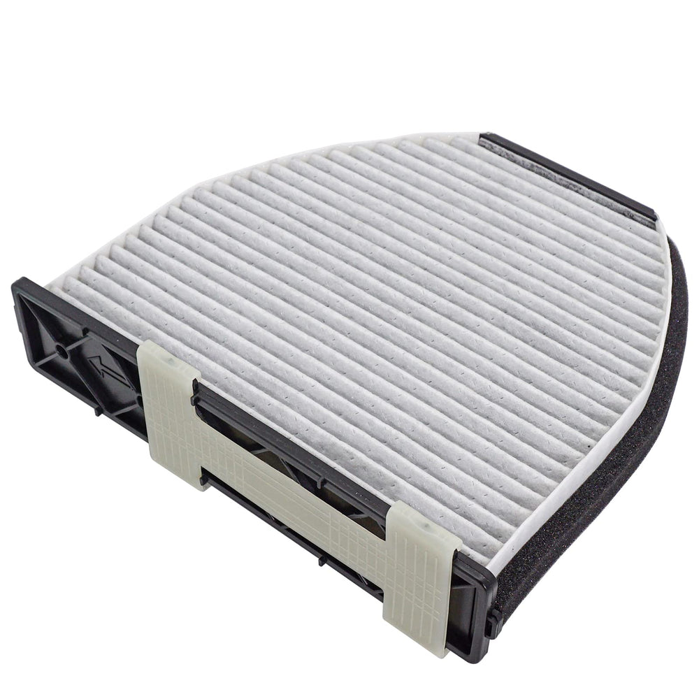 X4XZ premium cabin air filter with activated carbon, front view, promotes fresh cabin air