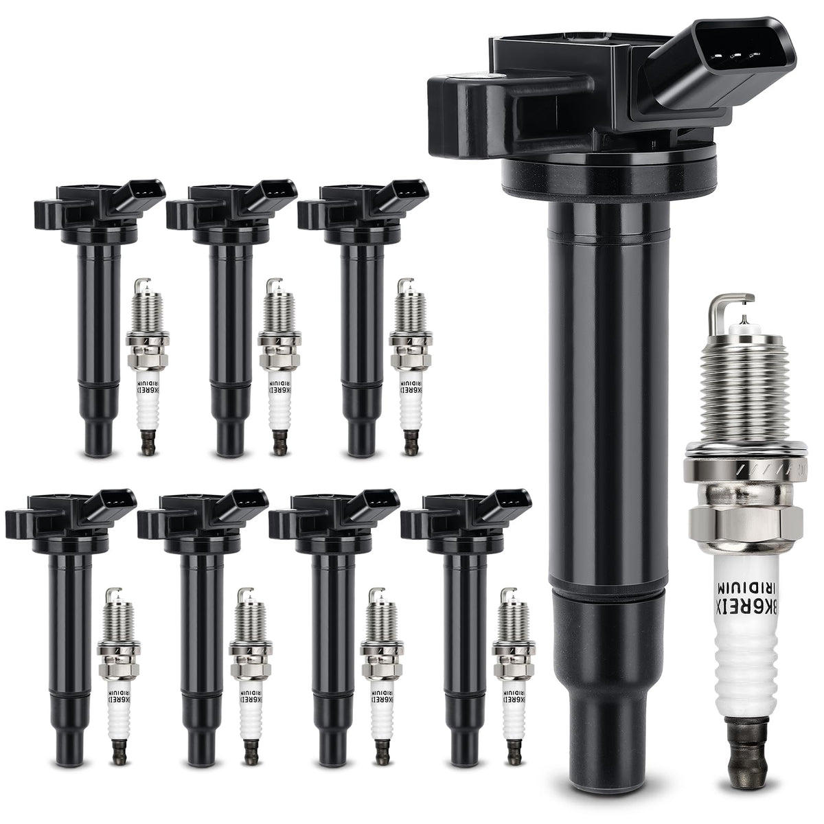 X4XZ UF230 ignition coil close-up showing rugged housing for reliable starts