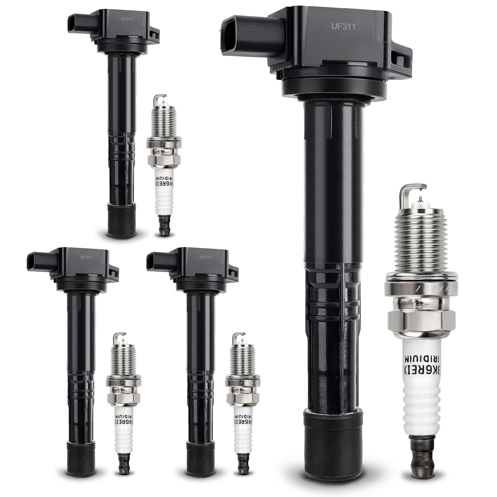X4XZ UF311 ignition coil pack showcased for Honda/Acura compatibility and reliable starting performance.