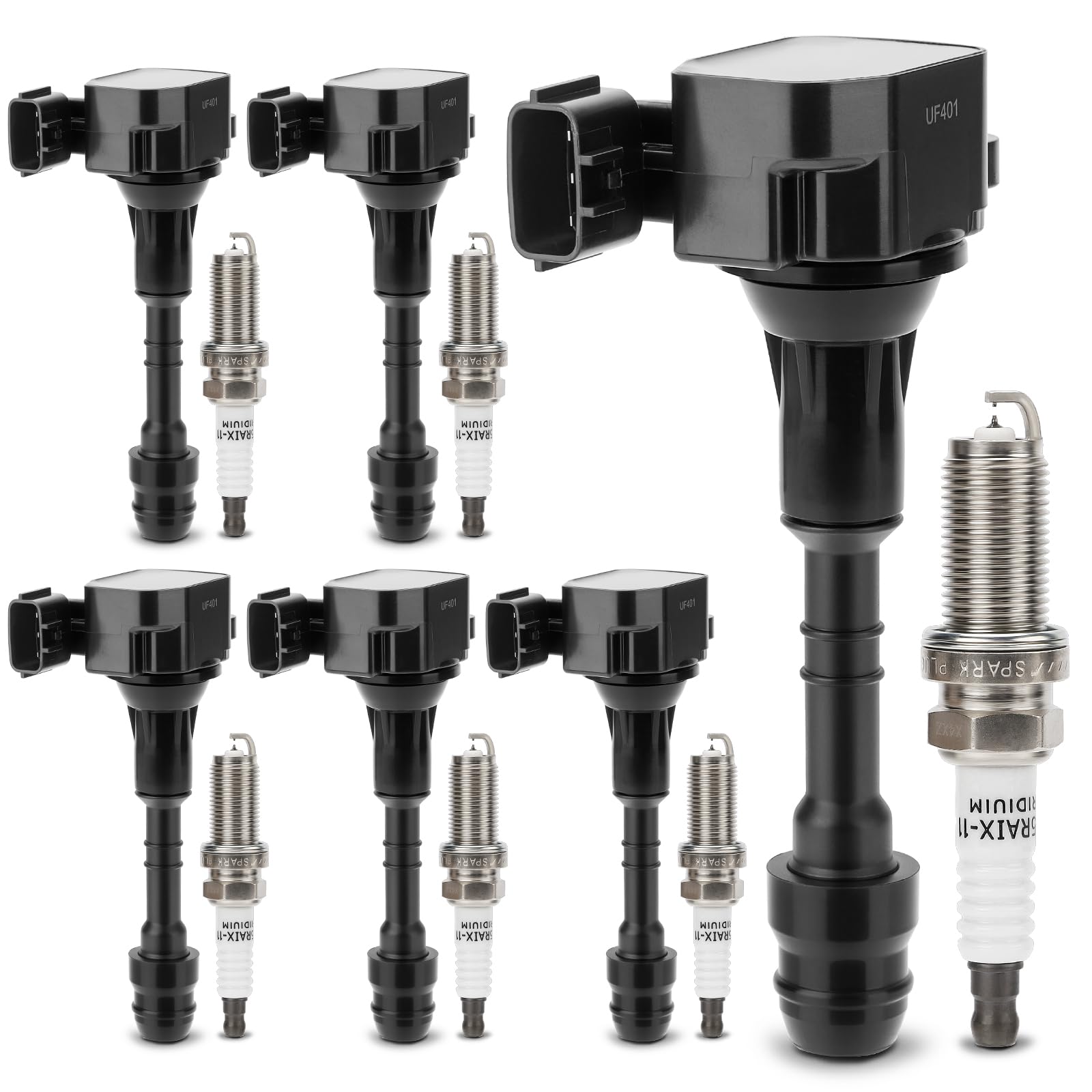X4XZ UF401 ignition coil packs for Nissan compatibility with smoother starts