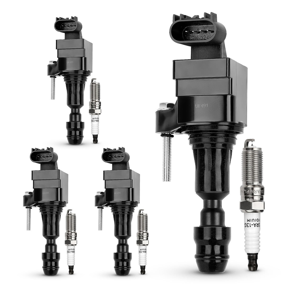 X4XZ UF491 ignition coil pack for reliable starts and smooth operation