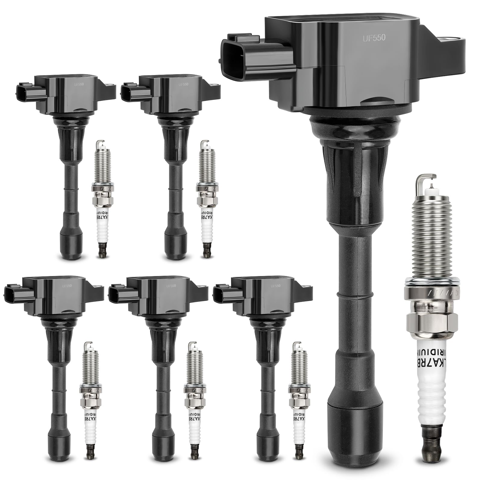 X4XZ UF550 ignition coil pack for 3.5L V6 engines, ready for reliable starts