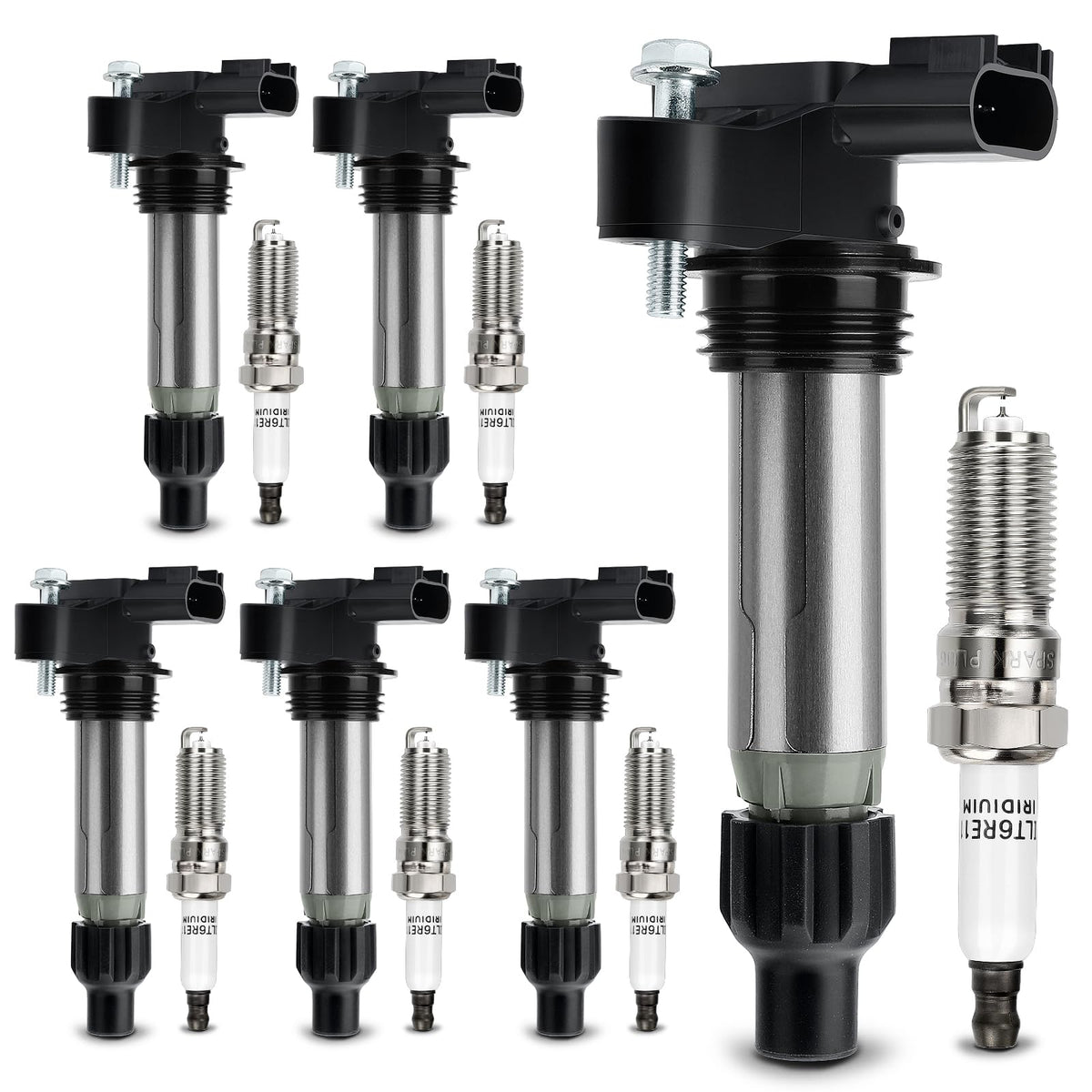 X4XZ UF569 ignition coil close-up image for reliable cold-start performance