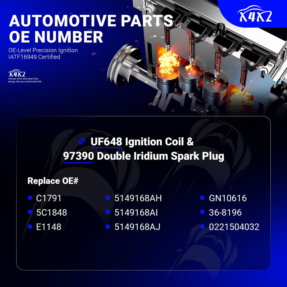 X4XZ UF648 under-hood installation ready components.
