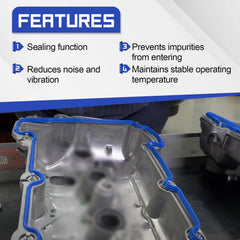 X4XZ VS50805R high-temp-rubber-construction resists heat and aging