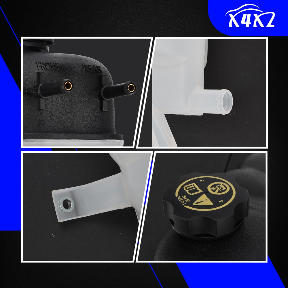 X4XZ reservoir with cap packaging image ready for professional installation