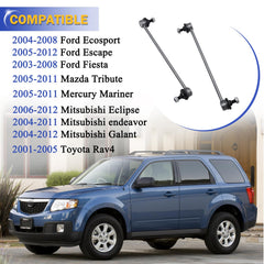 X4XZ sway bar link side view highlights rugged construction for smoother turns.