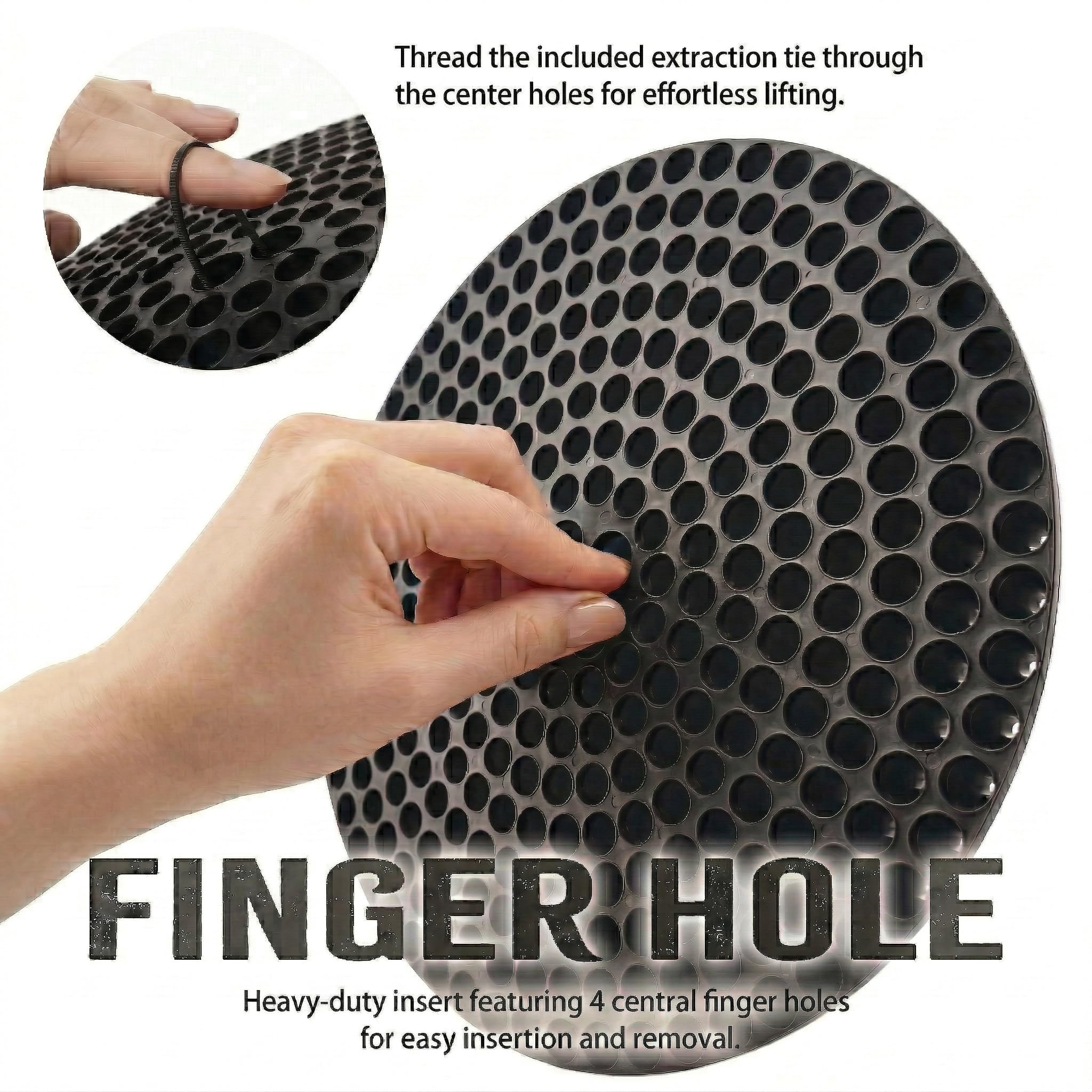 X5MPLXPMX dual-dirt funnels trap grit to prevent swirl.