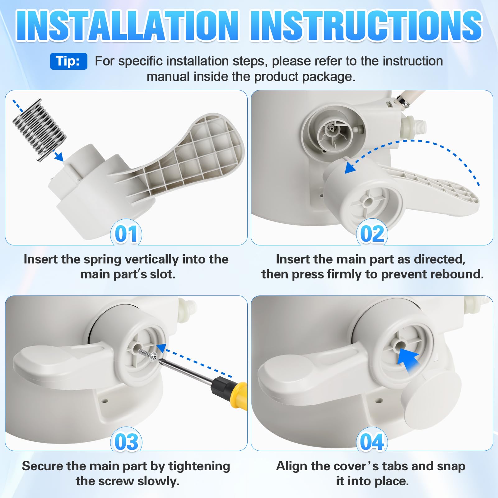 Xastro gloves protect hands during RV toilet pedal replacement tasks.