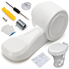Xastro pedal replacement main part boosts Dometic toilet reliability for RV trips.
