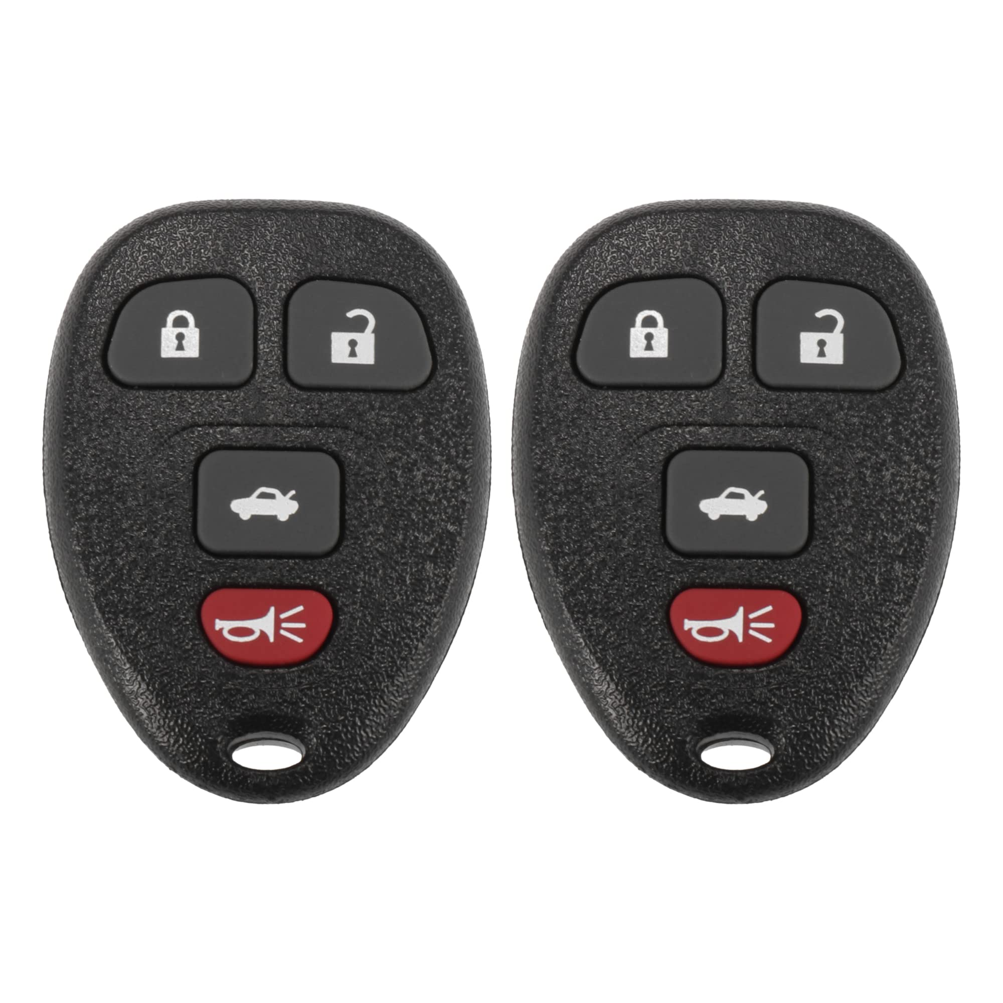 X AUTOHAUX OUC60270 remote front view highlights easy-to-press buttons for quick access.