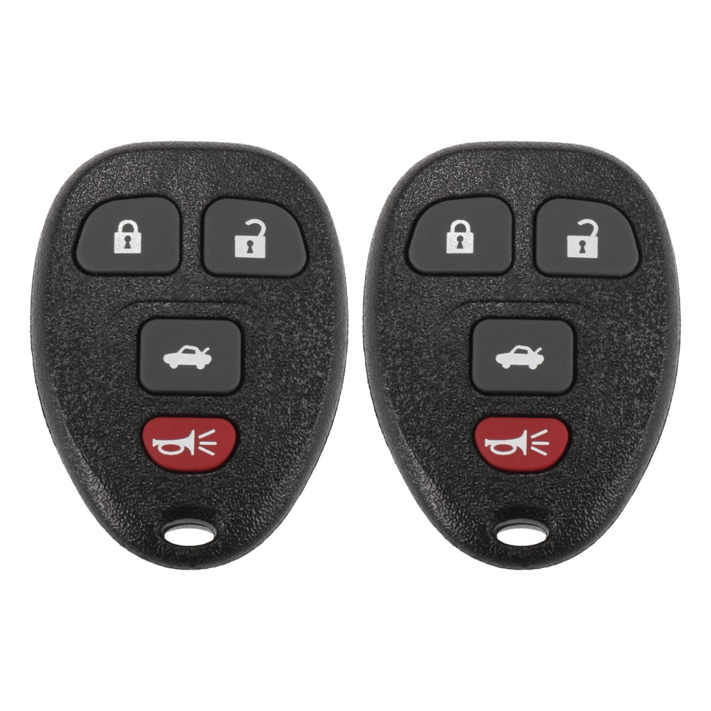 X AUTOHAUX OUC60270 remote front view highlights easy-to-press buttons for quick access.