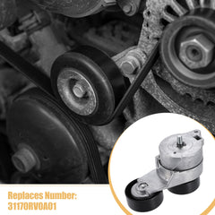 X AUTOHAUX tensioner for Honda Accord engine bay, reliable replacement for worn pulley.