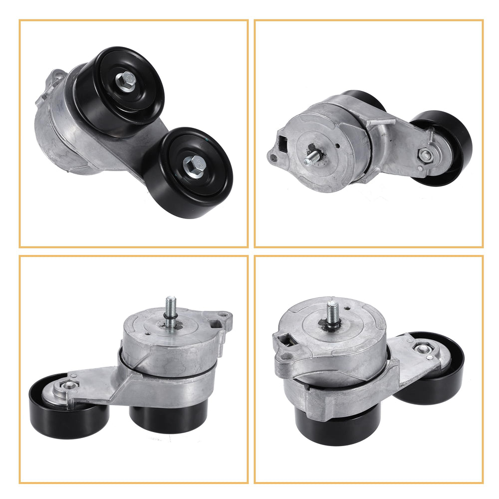 X AUTOHAUX pulley in Ridgeline under-hood, keeps belt at correct tension.