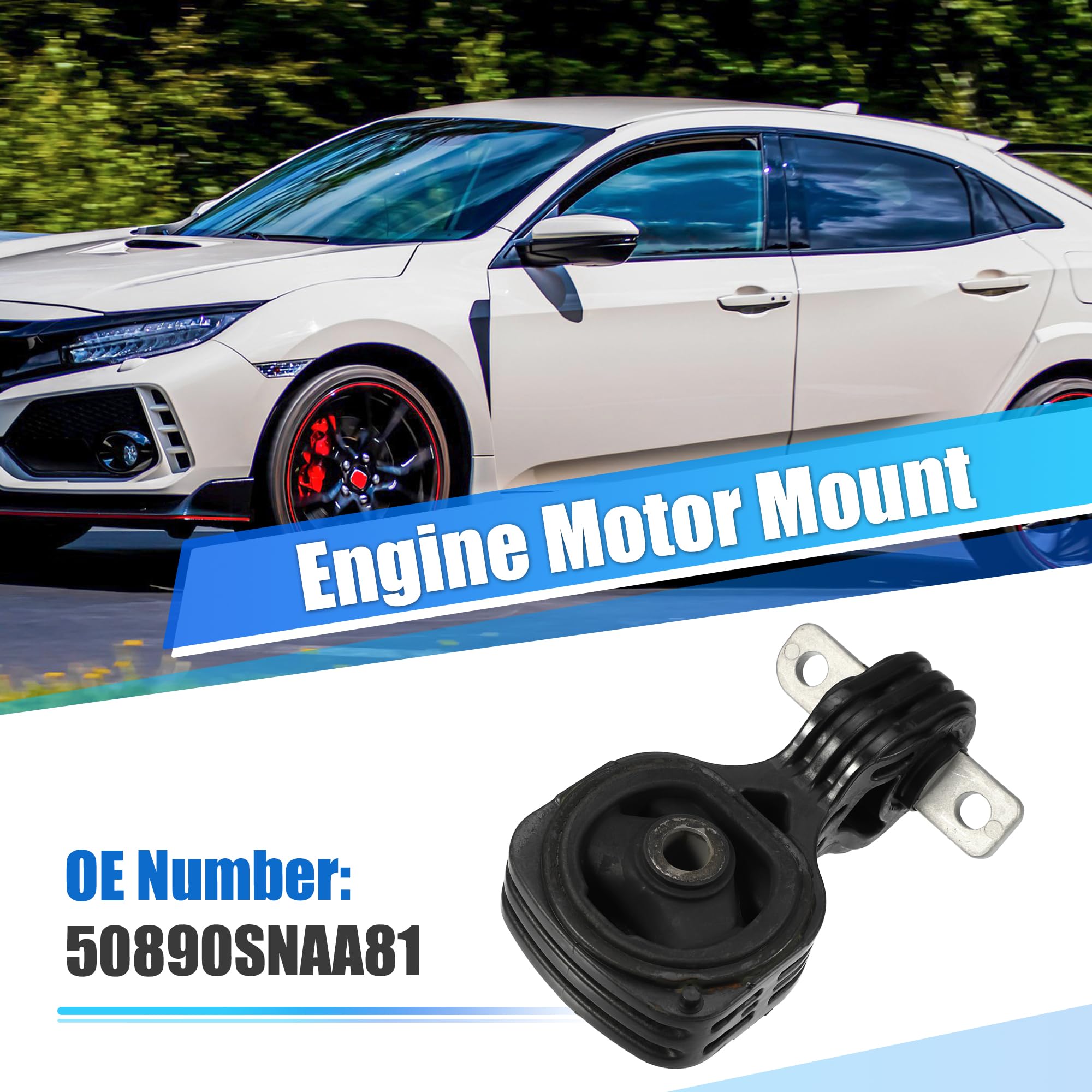 X AUTOHAUX engine mount body detail highlights wear-resistant design.
