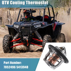 X AUTOHAUX UTV thermostat gasket closeup for leak prevention and seal quality.