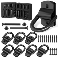 XaXmTee half-inch D-ring anchor secures trailer loads with bolt-on simplicity