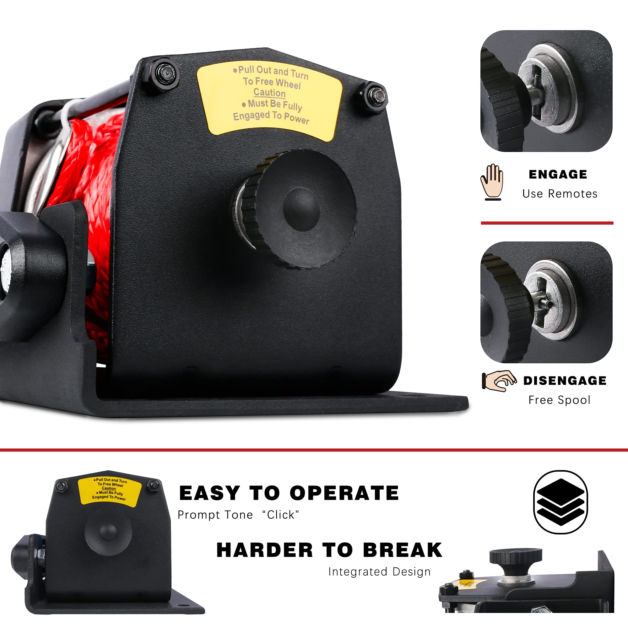 X-BULL wireless remote for safer winching operations