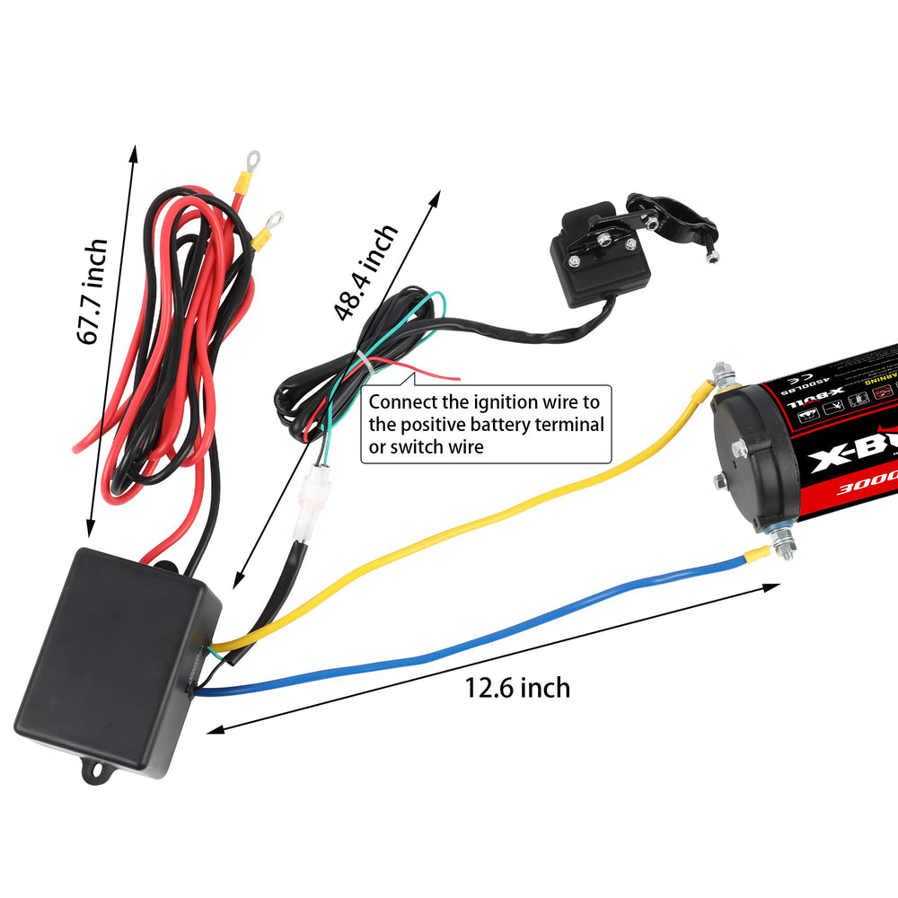 X-BULL synthetic rope ready for heavy-duty towing tasks