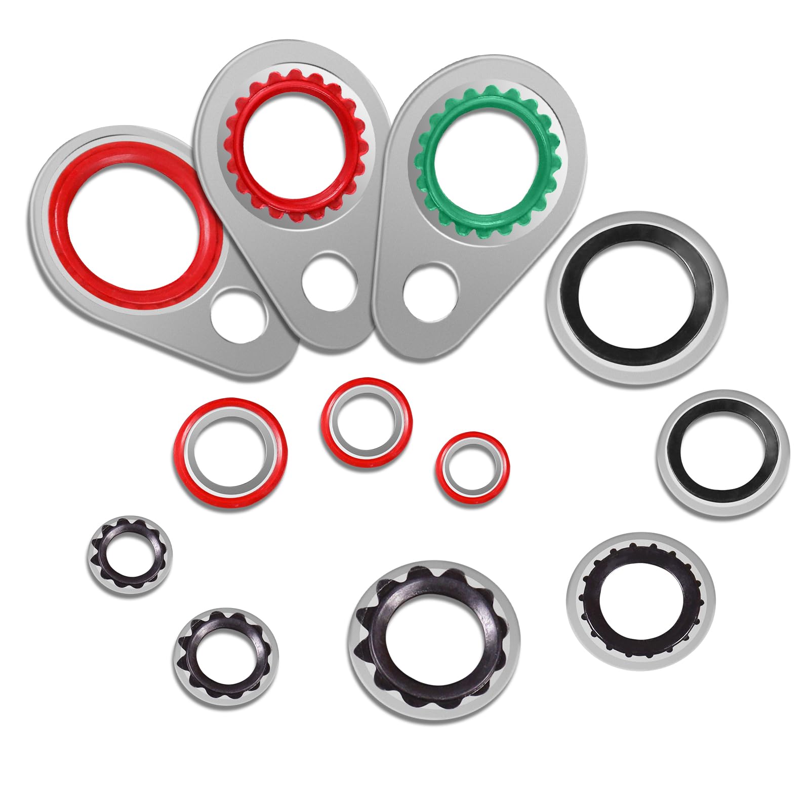 XBVV auto A/C repair kit enables versatile gasket replacements and maintenance.
