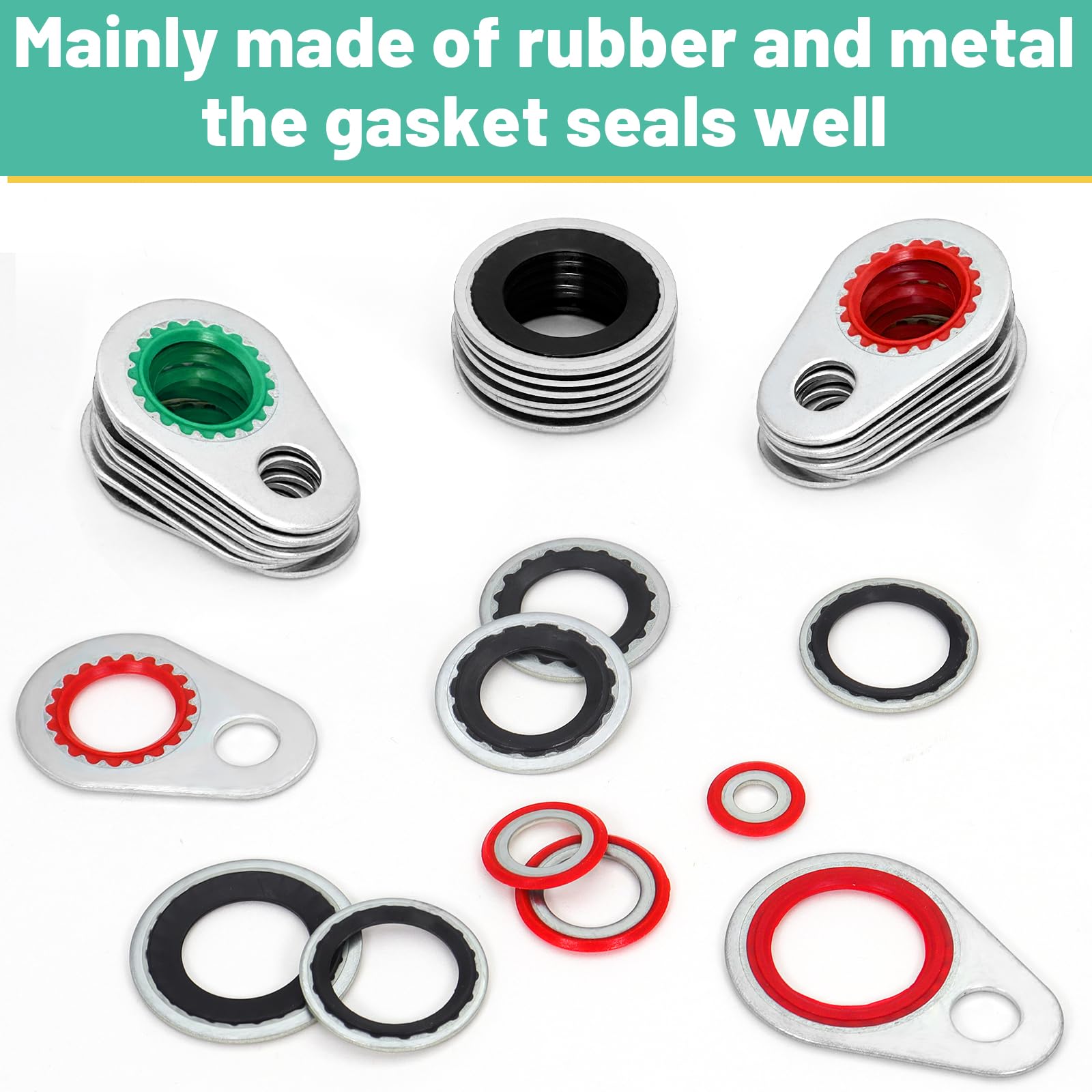 XBVV durable storage box keeps gaskets neatly labeled and organized.