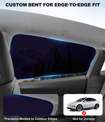 XCBYT Model Y shade blocks UV rays for cooler cabin on hot days