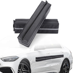 XCELLENT GLOBAL XG magnetic door protector setup on steel door for dent defense