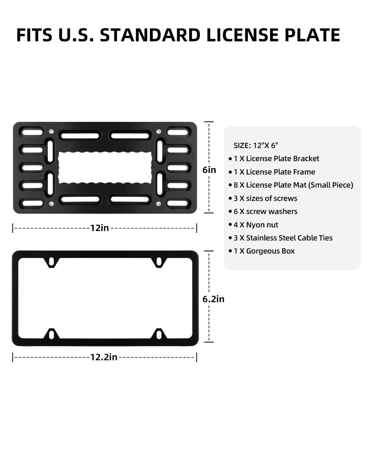XCLPF easy no-tool install for fast front plate mounting