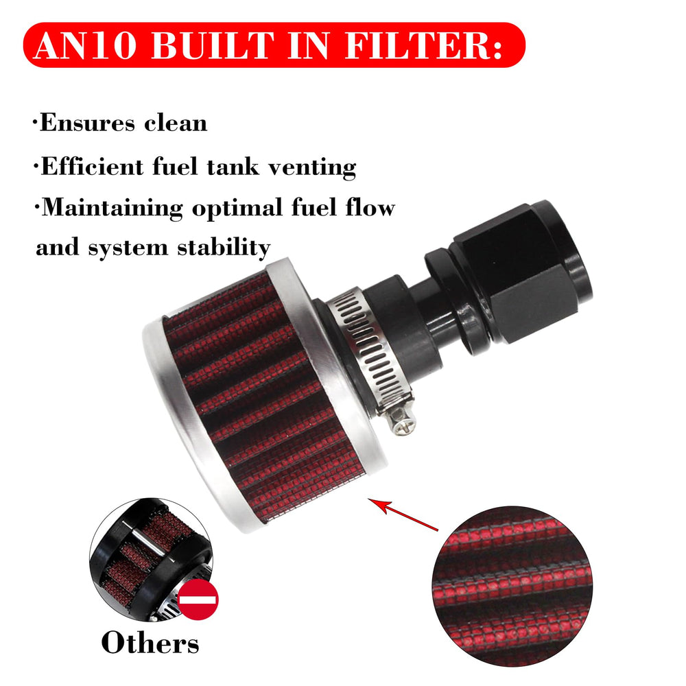 XDBower air filter element protects fuel system from particulates.