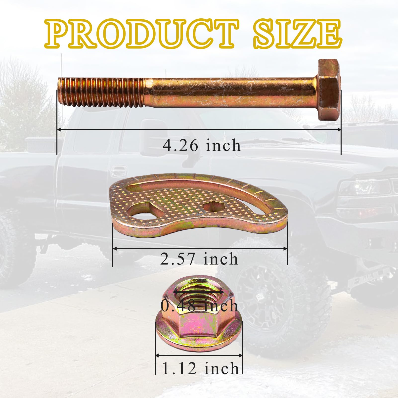 XDDPRO alignment cam bolt kit installation guide for precise fitment