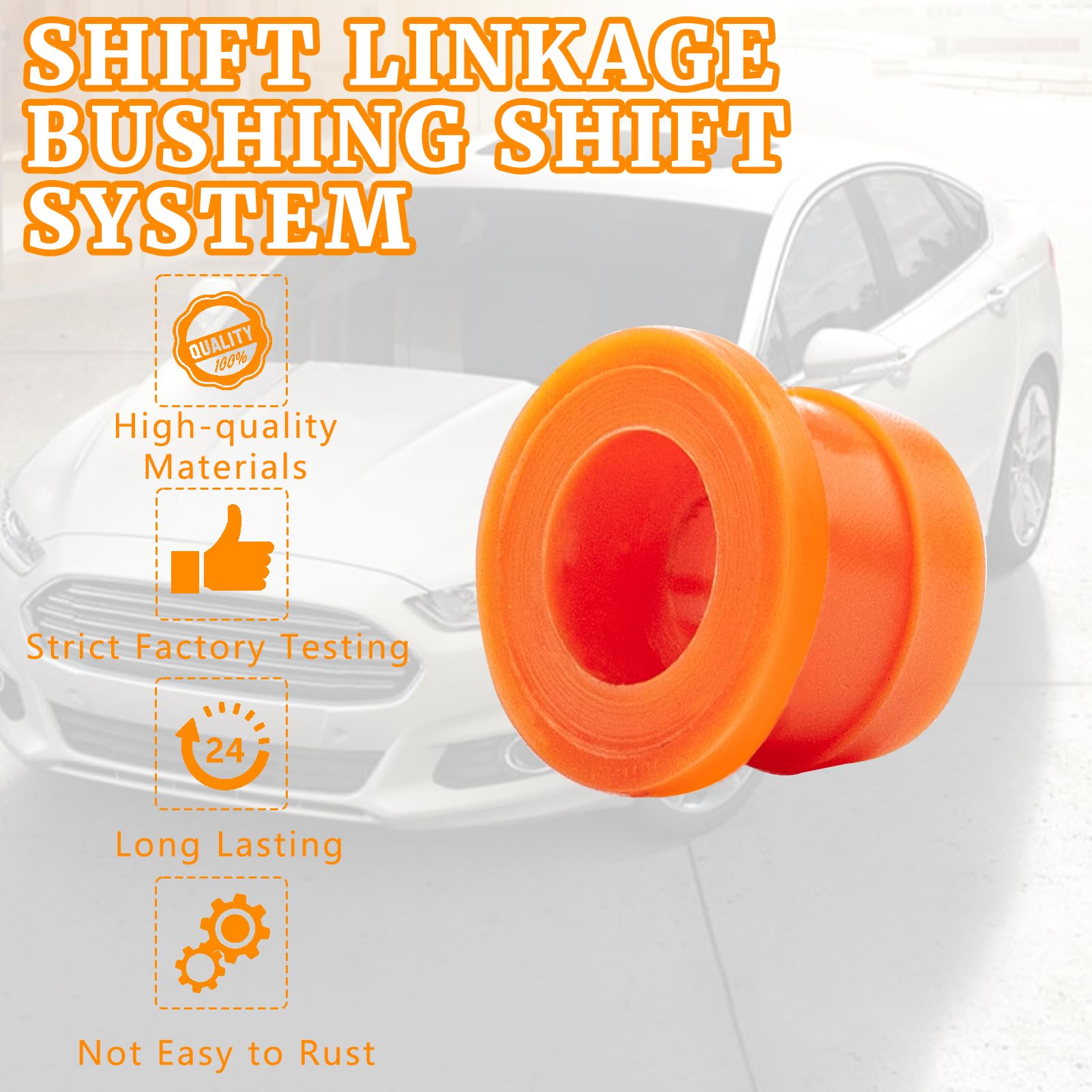 XDDPRO shift linkage bushing with Ford Fusion fit ensures smooth shifting compatibility