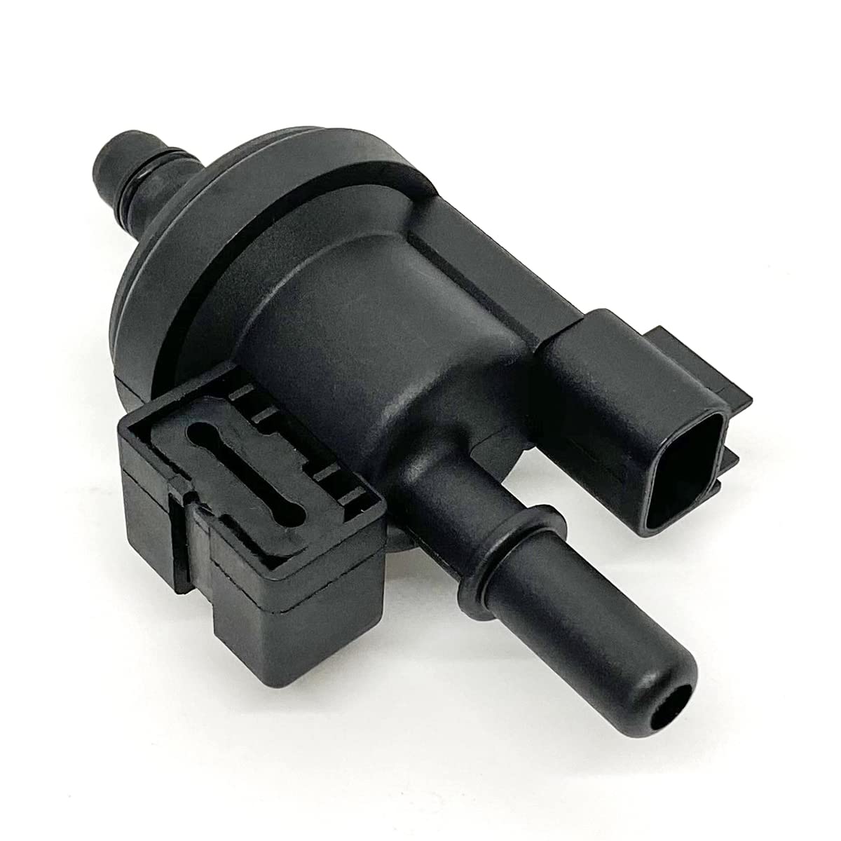 Close-up of electrical connectors on the purge valve for reliable connection