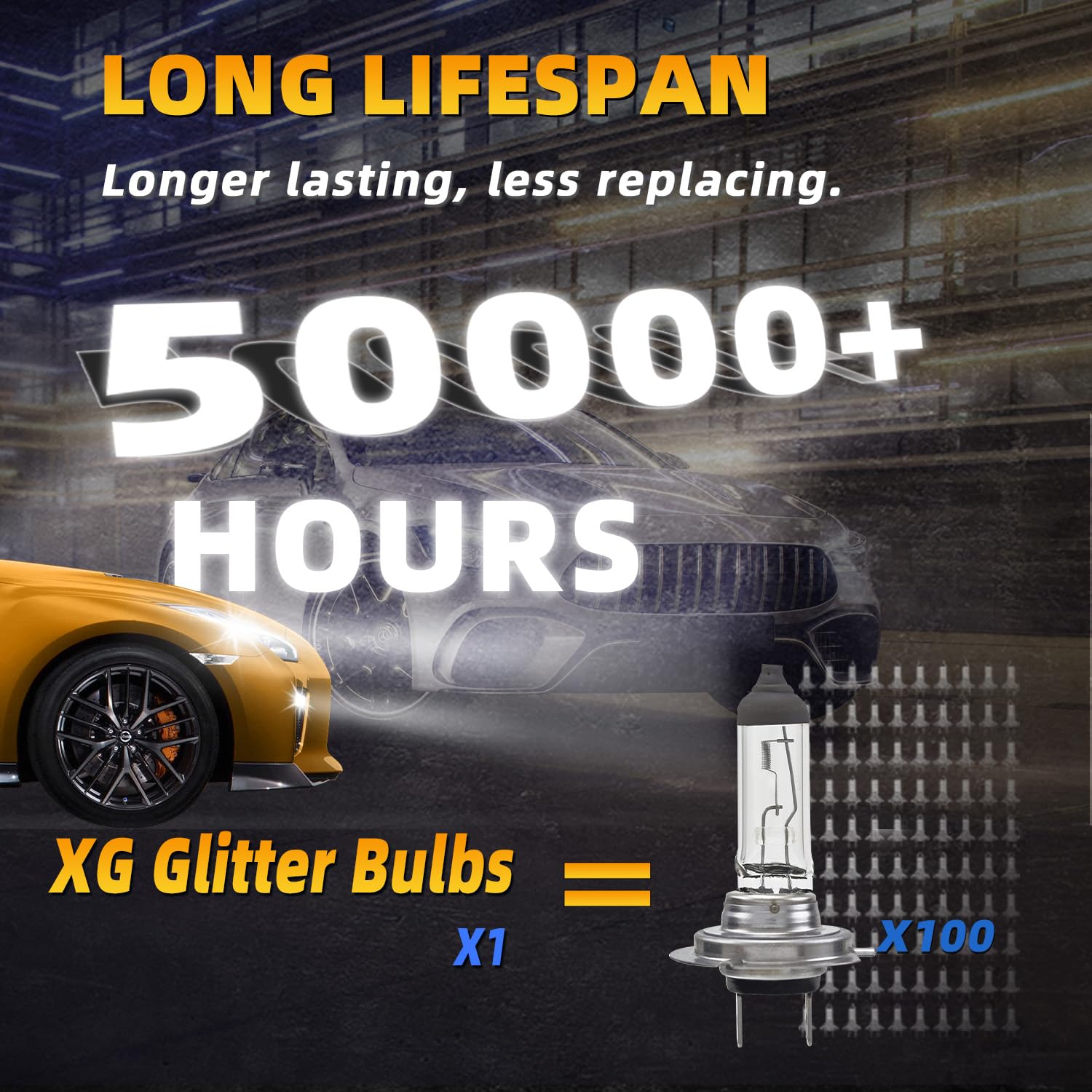 XG Glitter Lights six-pack pack overview for Mazda models