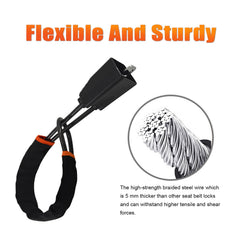XGWZ DualGuard seat belt lock protects interior without scratches
