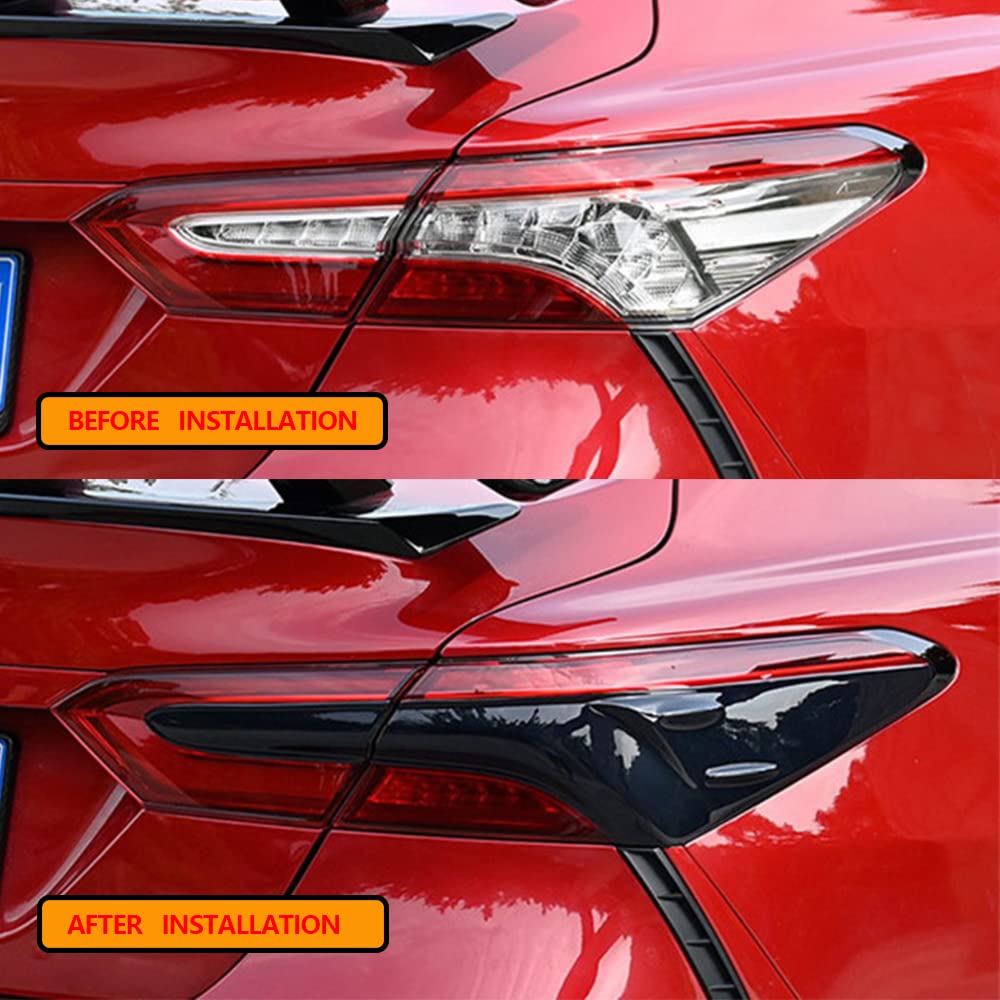 Xhfarce acrylic tail light guard protects against mud and scratches