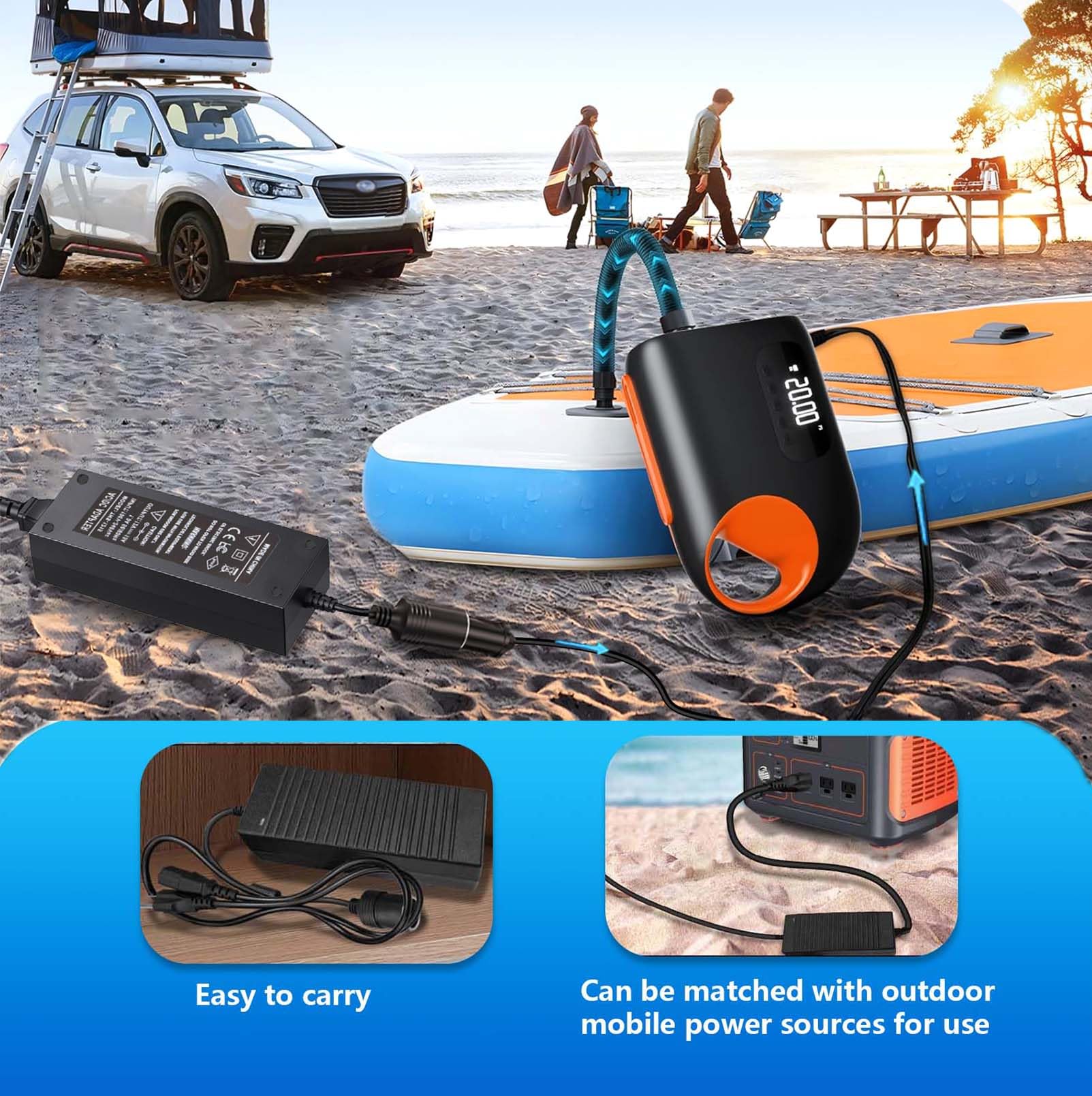 Xhorse cigarette-lighter plug powers car devices from the vehicle socket.