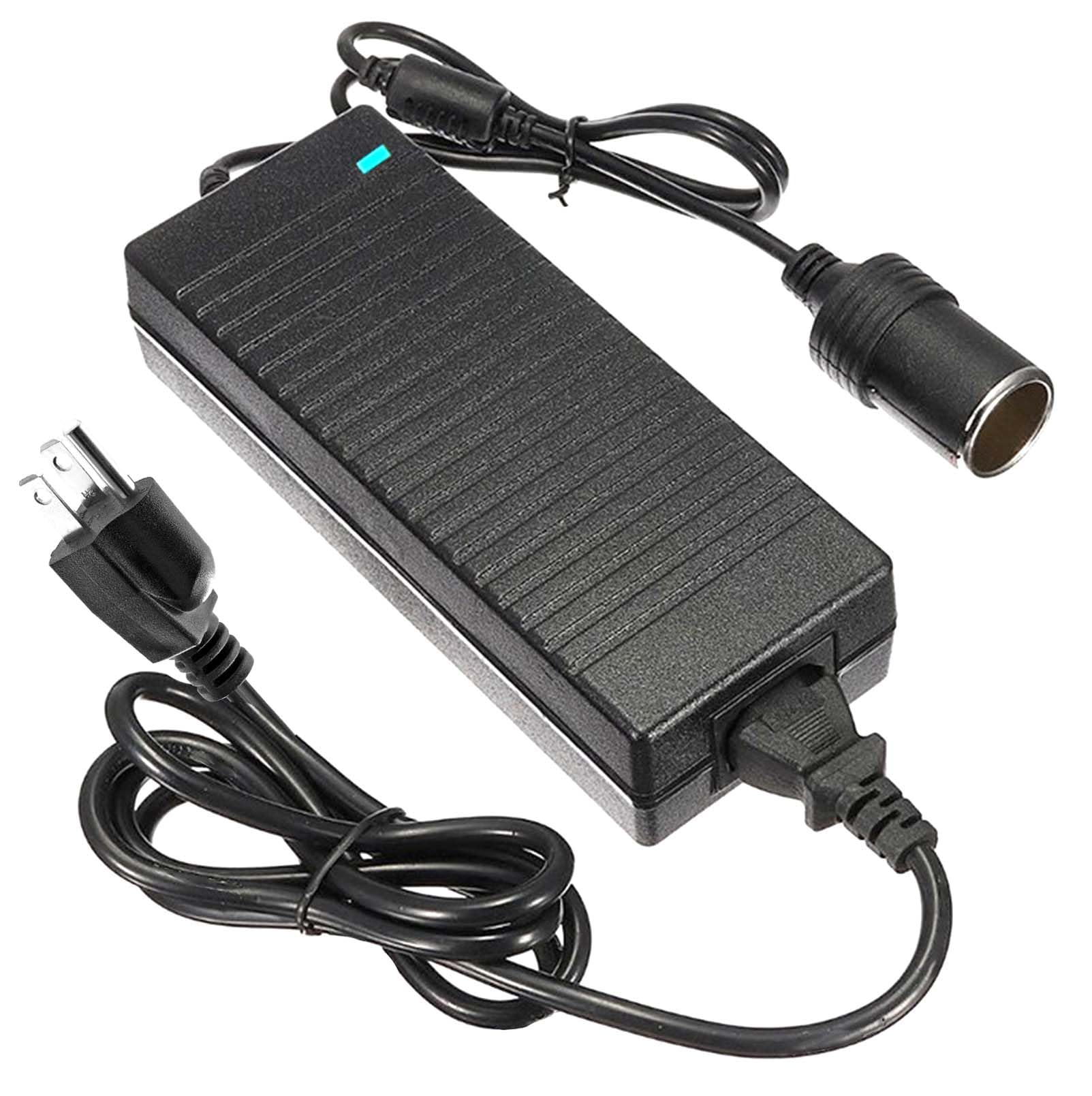 Xhorse 110V to 12V converter front view powers car devices reliably on the go.