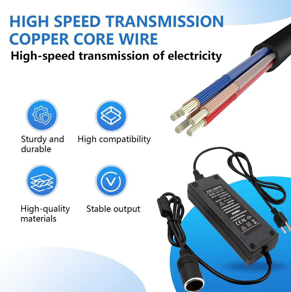 Xhorse 110V to 12V converter side ports show device compatibility under 15A.
