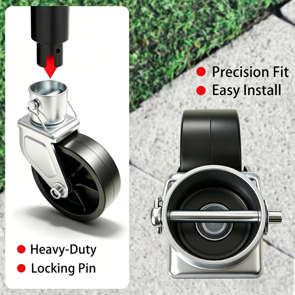 XIANGZI boat trailer jack wheel replacement option for reliable mobility