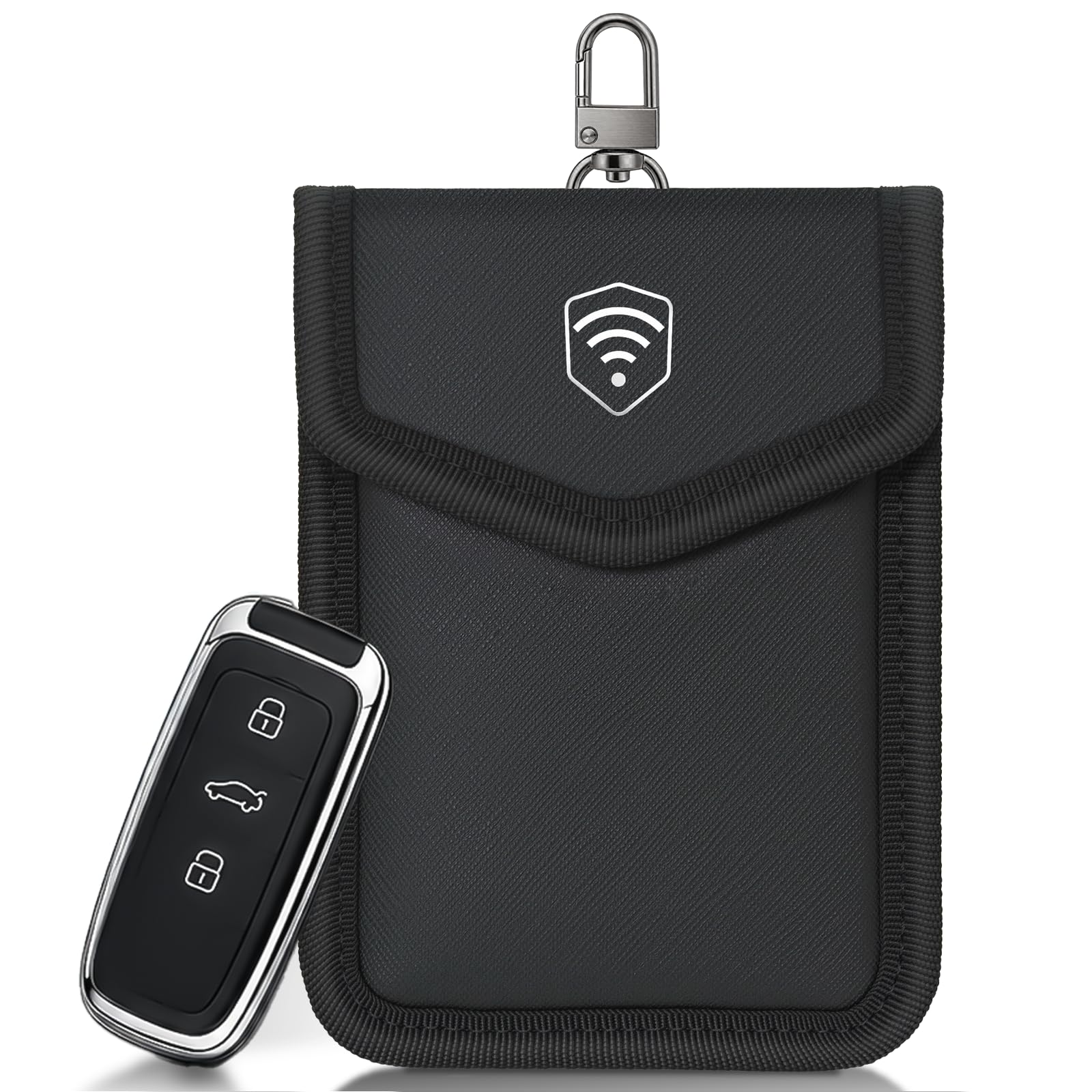 XIAODUN front view showing pouch design and protective benefits