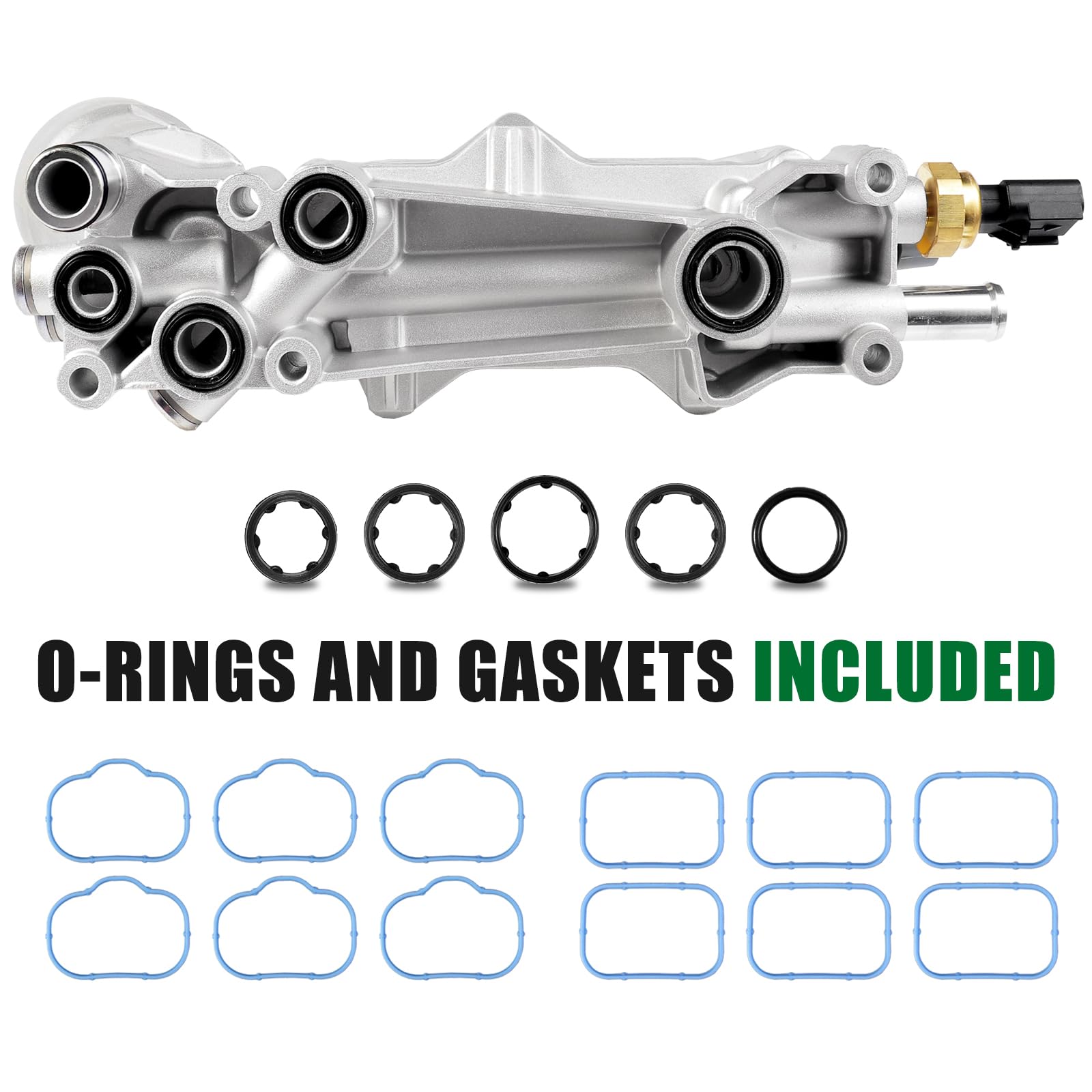 XIAORENWU 3.6L V6 fitment kit shown during installation