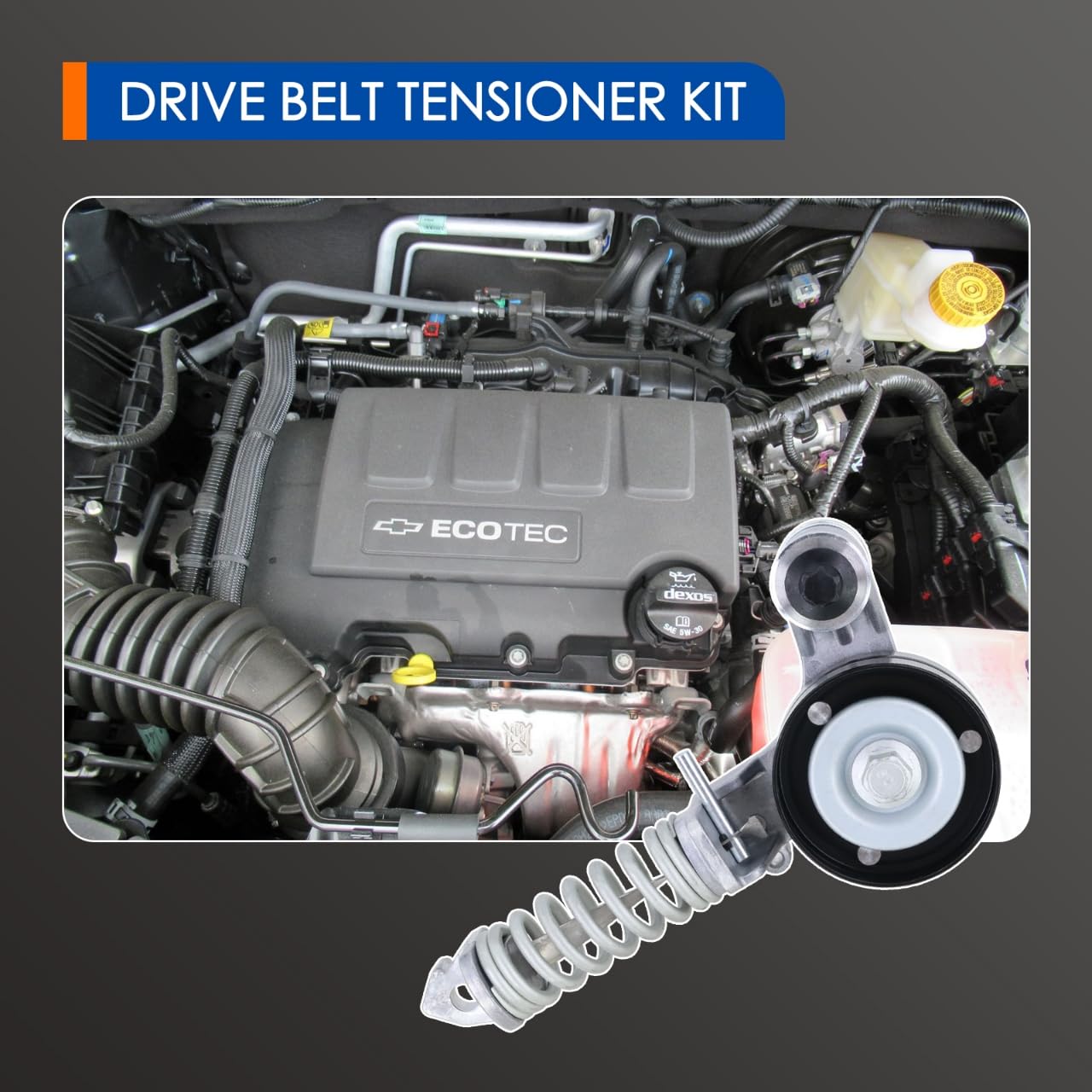 Xiaoyudou belt tensioner reduces noise and vibration during operation.