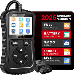 XIAUODO OBD2 scanner housing — durable non-slip design for easy handling.