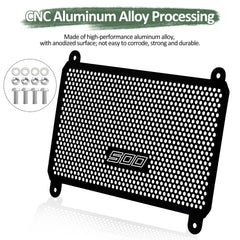 XIDAODIT aluminum guard closeup shows lightweight strength and premium finish.