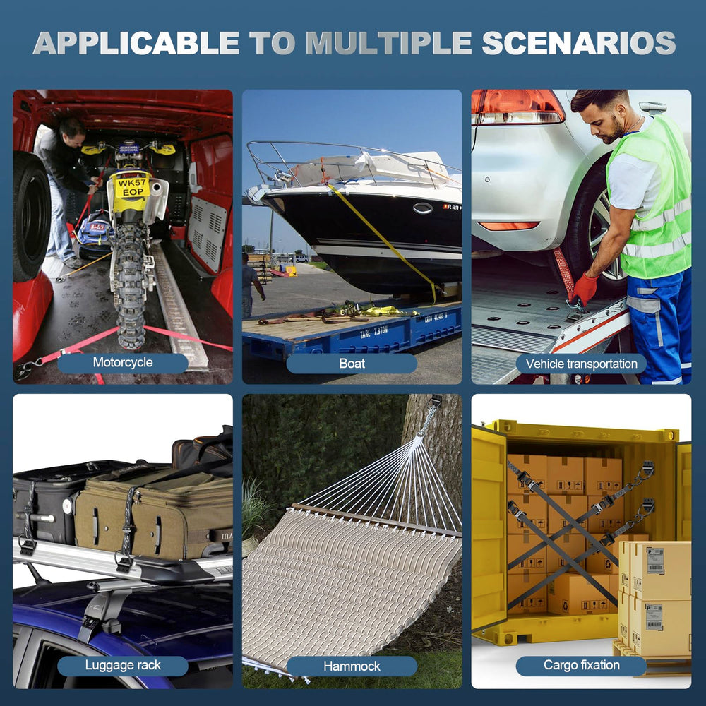 XIEKRAB D-Ring on a trailer securing cargo safely