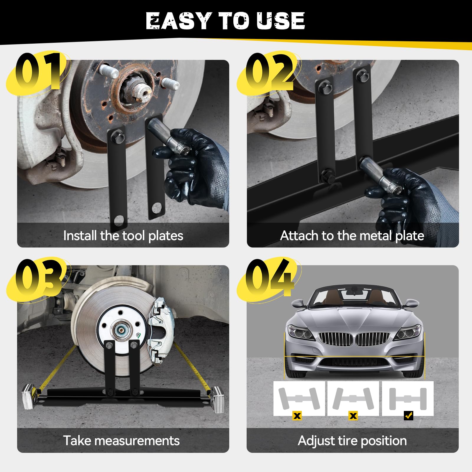 XIEKRAB fixed-tool-plates aid stable positioning during alignment