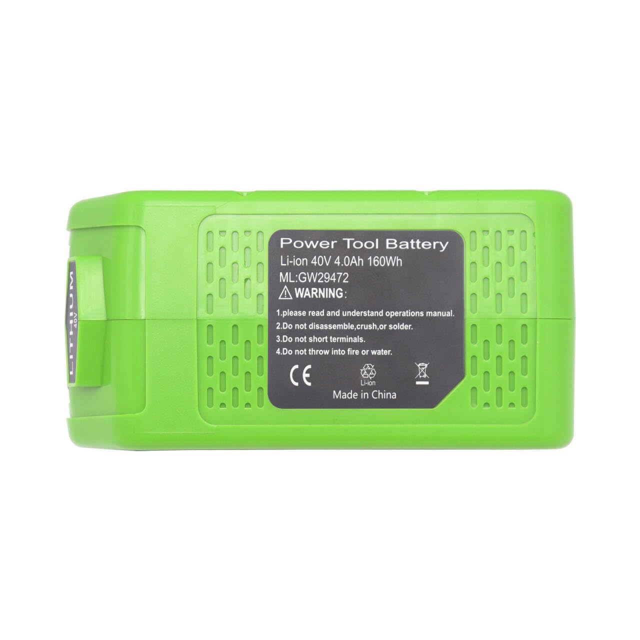 xiixtoo 40V battery with durable housing for long life