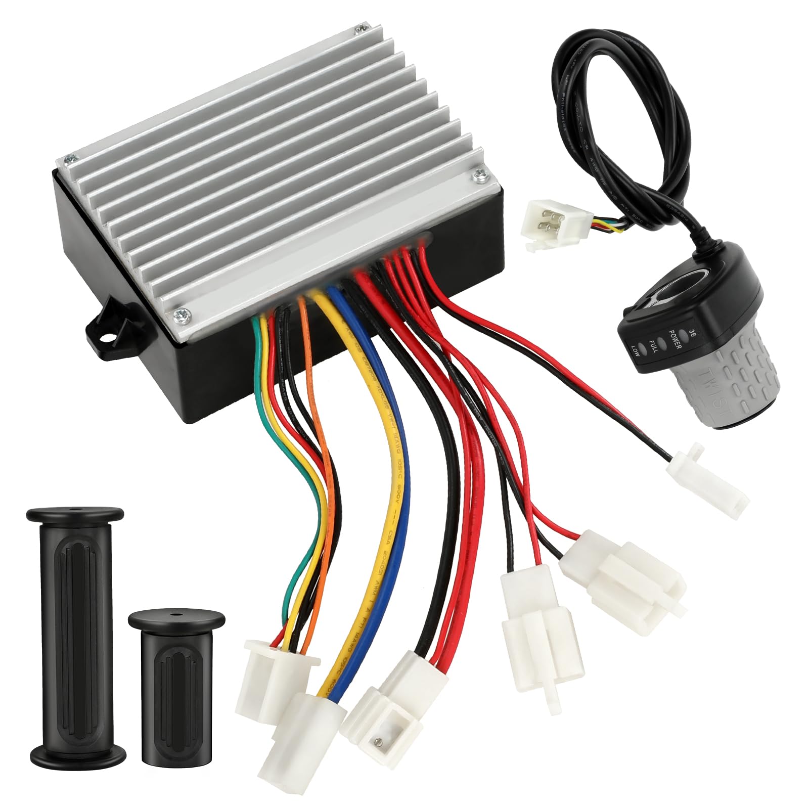 XIKOBY 36V controller and throttle kit for MX500/MX650 with smooth power delivery.