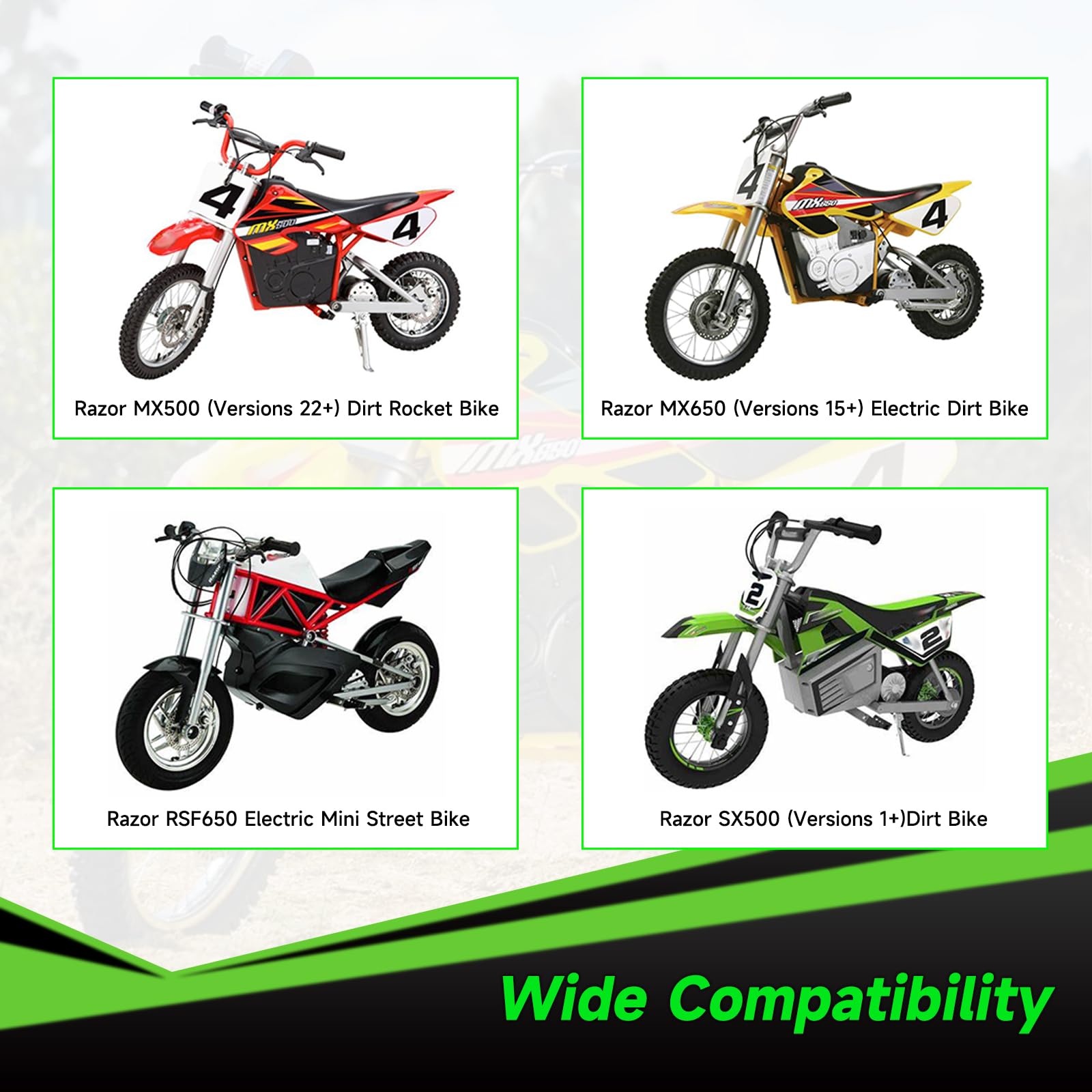 XIKOBY 80-tooth guide for efficient power transmission on rough terrain